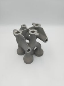 Metalowe części wykonane w technologii przemysłowego druku 3D DMLS
